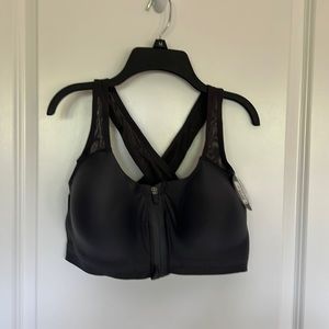 Women’s Athletic Top with Full Front Zipper